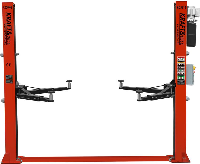 Dwukolumnowy Podnośnik Hydrauliczny Kraft&Dele 400V Auto 4,2T KD5812
