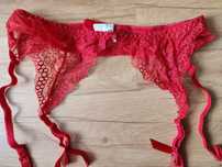 Pas do pończoch Gortex Scarlet czerwony rozmiar 42 NOWY