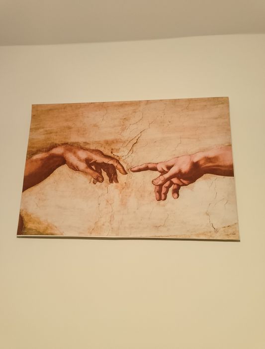 Obraz stworzenie Adama