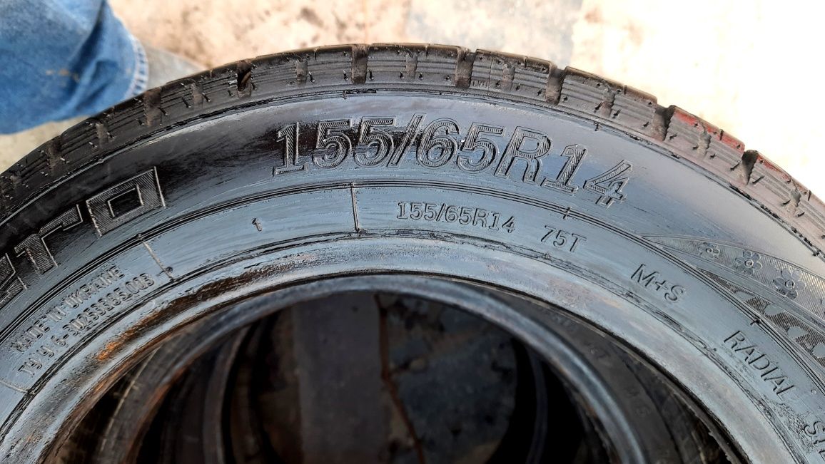 Шини літн комплект - 14" 155Х65