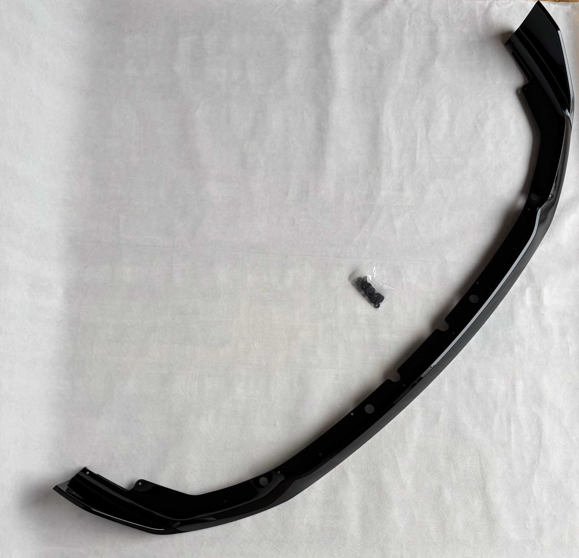 Dokładka Zderzaka Splitter MP BMW F40 Czarny Połysk / Carbon