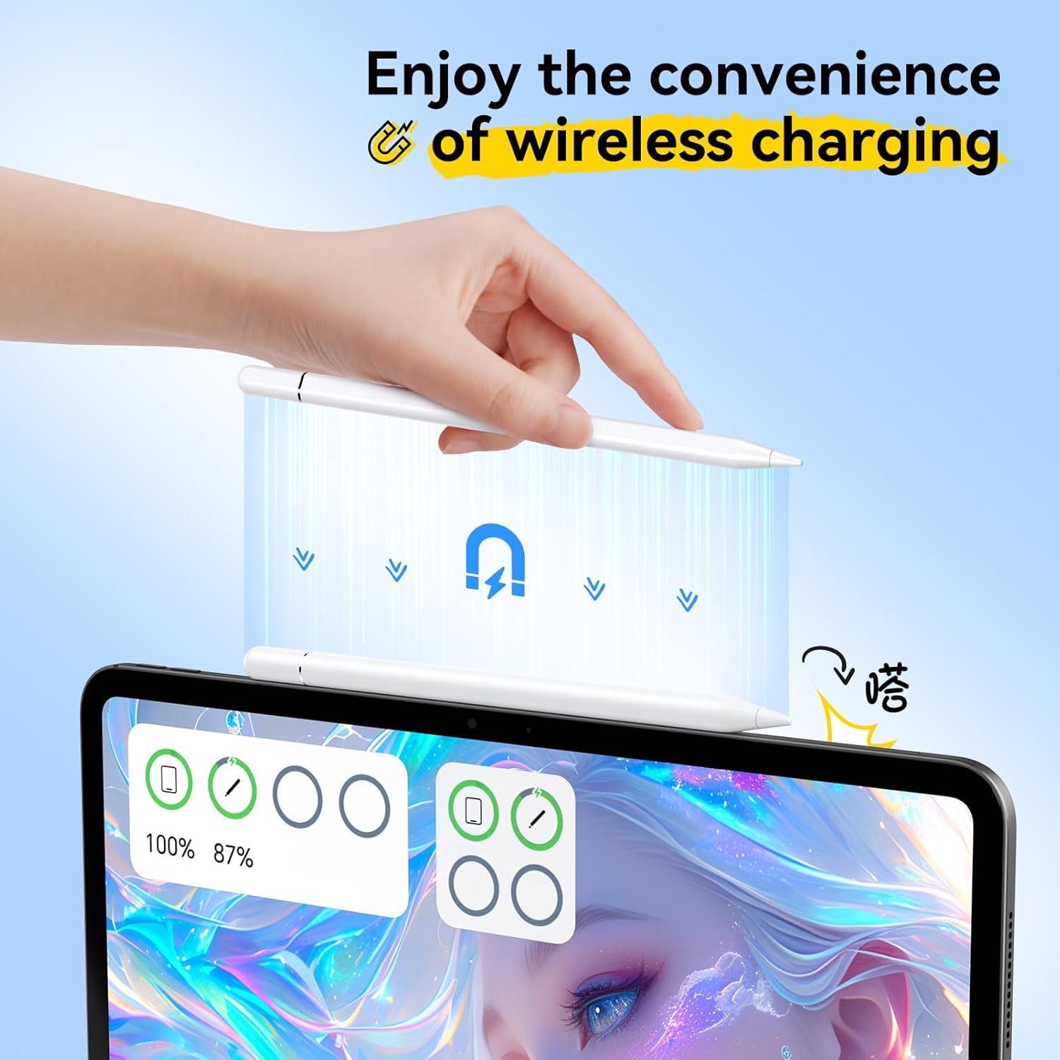 Stylus-Pen Rysik do iPada, USB-C - Ładowanie Magnetyczne,  60g! Okazja