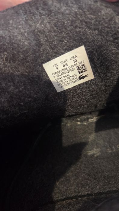 Buty Lacoste rozmiar 43