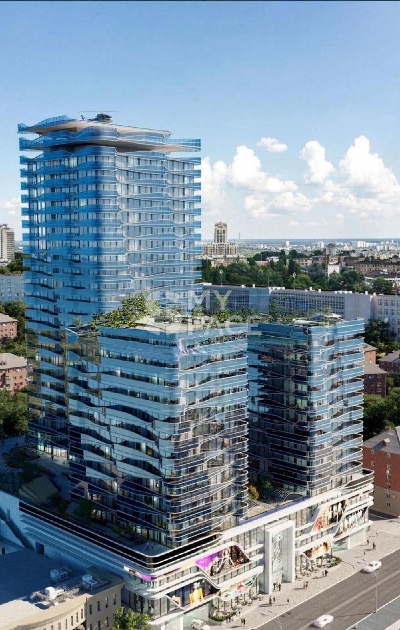БЕЗ % | Жк Signature. Краща квартира в Жк. 250 м2 19 поверх - видова