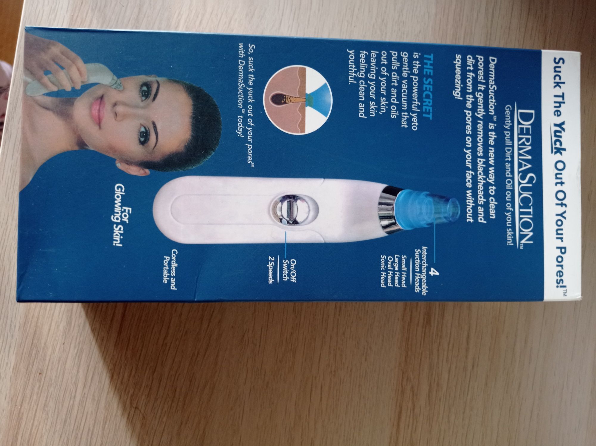 Limpa poros facial dermasuction