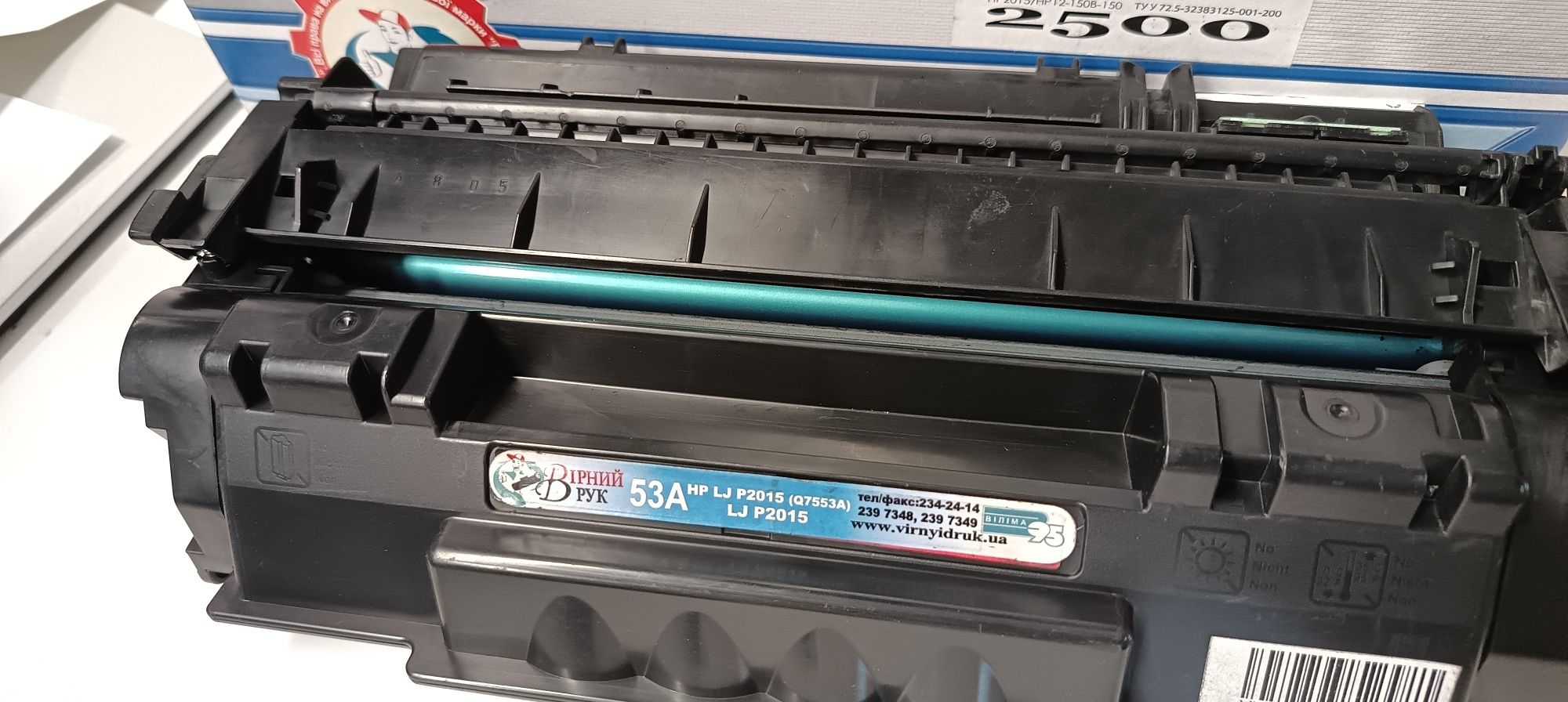 Продам картридж HP 7553A (HP Q5949A), оригінал, заправлений