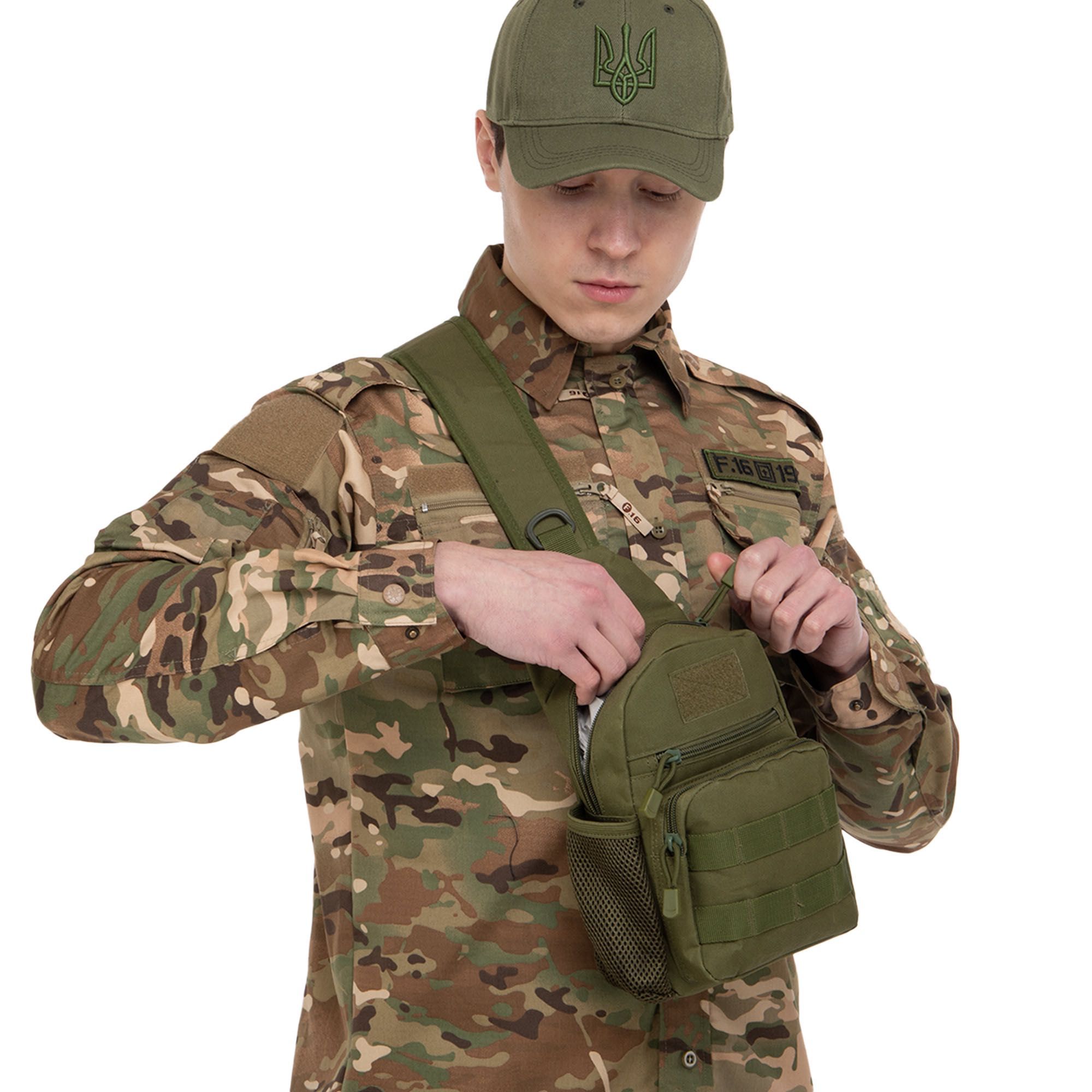Рюкзак тактический патрульный Military Rangers 9102 размер 27х17х10см
