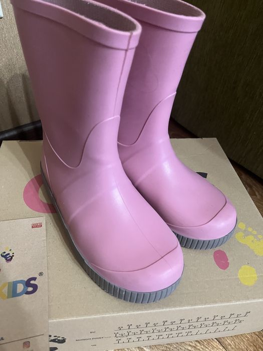 Гумові чоботи рожеві