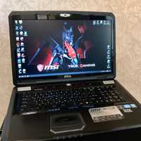 Игровой ноутбук MSI GT780DX/17,3/Core i5/RAM8/HDD 750/SSD 128/GTX675M