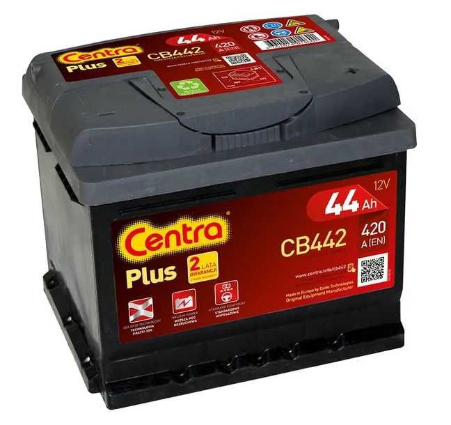 Akumulator Centra plus CB442 12V 44ah 420a P+ Radom wysyłka free