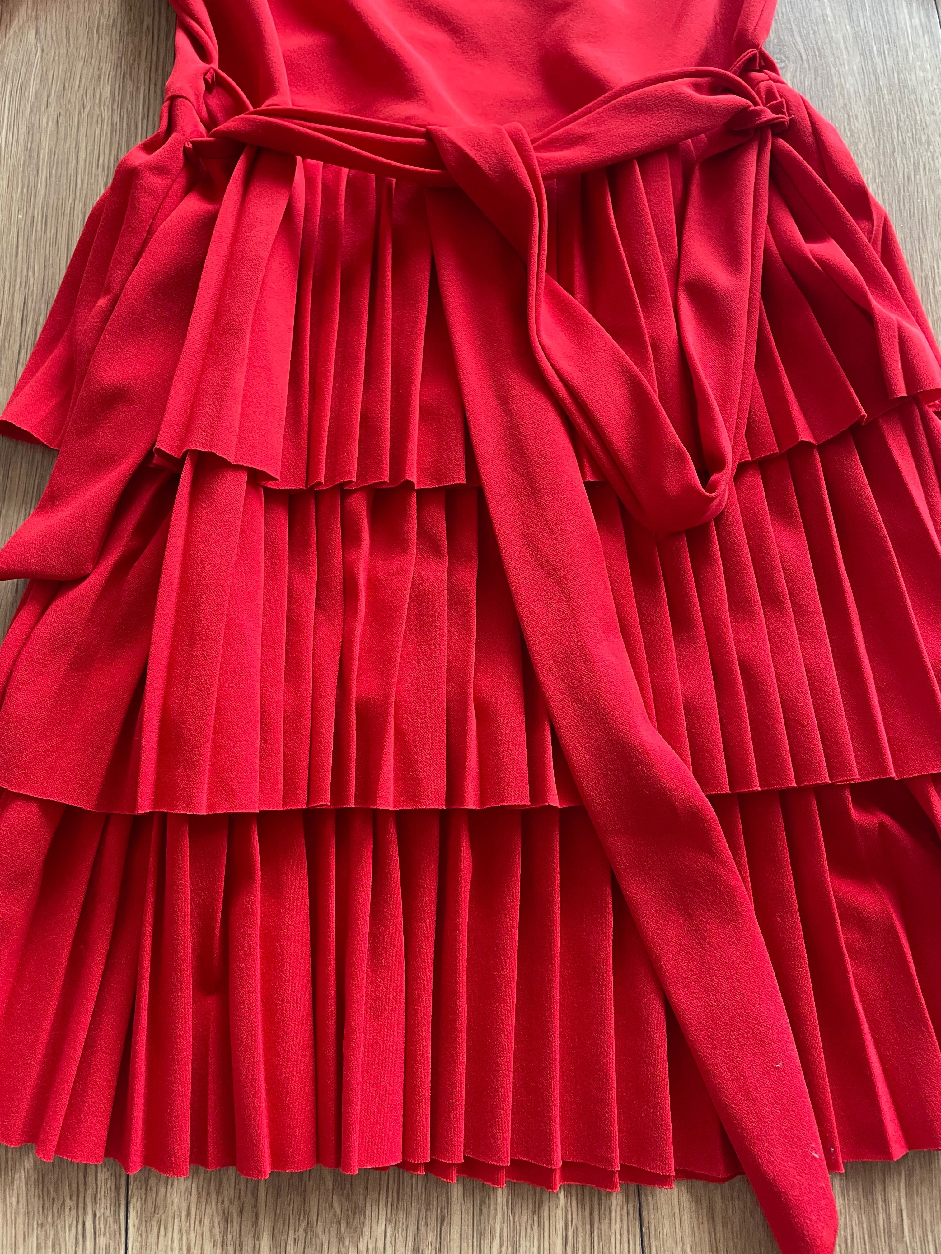 Sukienka S-M czerwona