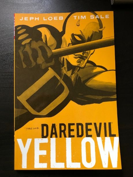 Daredevil Yellow by Jeph Loeb and Tim Sale Marvel