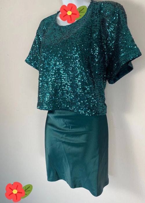 Sukienka cekinowa nowa Andrzejki/Sylwester