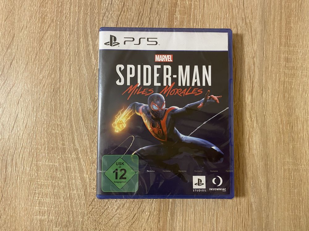 Nowa gra Spidermana Man Miles Morales  PS5 Zafoliowana