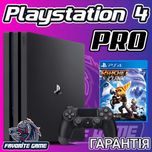 PS4 PRO 1TB + диск Ratchet Clank + Гарантія / Доставка Київ / ПС4 ПРО