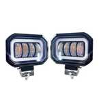 Универсальная светодиодная Led фара с СТГ ПТФ 40W рабочий свет балка