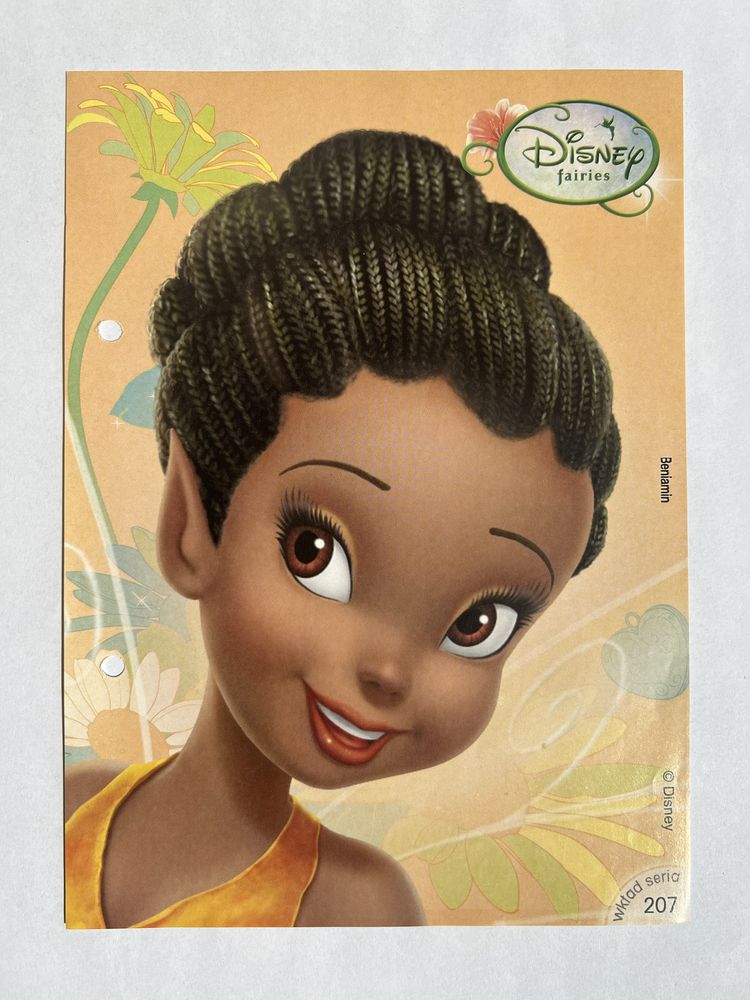 duża karteczka do segregatora Iskierka Disney Dzwoneczek seria 207