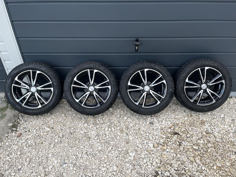Felgi 16” 5x108 + opony Pirelli Ice Zero