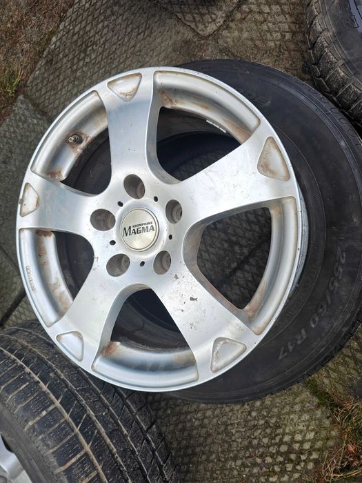 Koła zimowe VW Touareg 7L 5x130 255/60/17  Sprinter Ducato