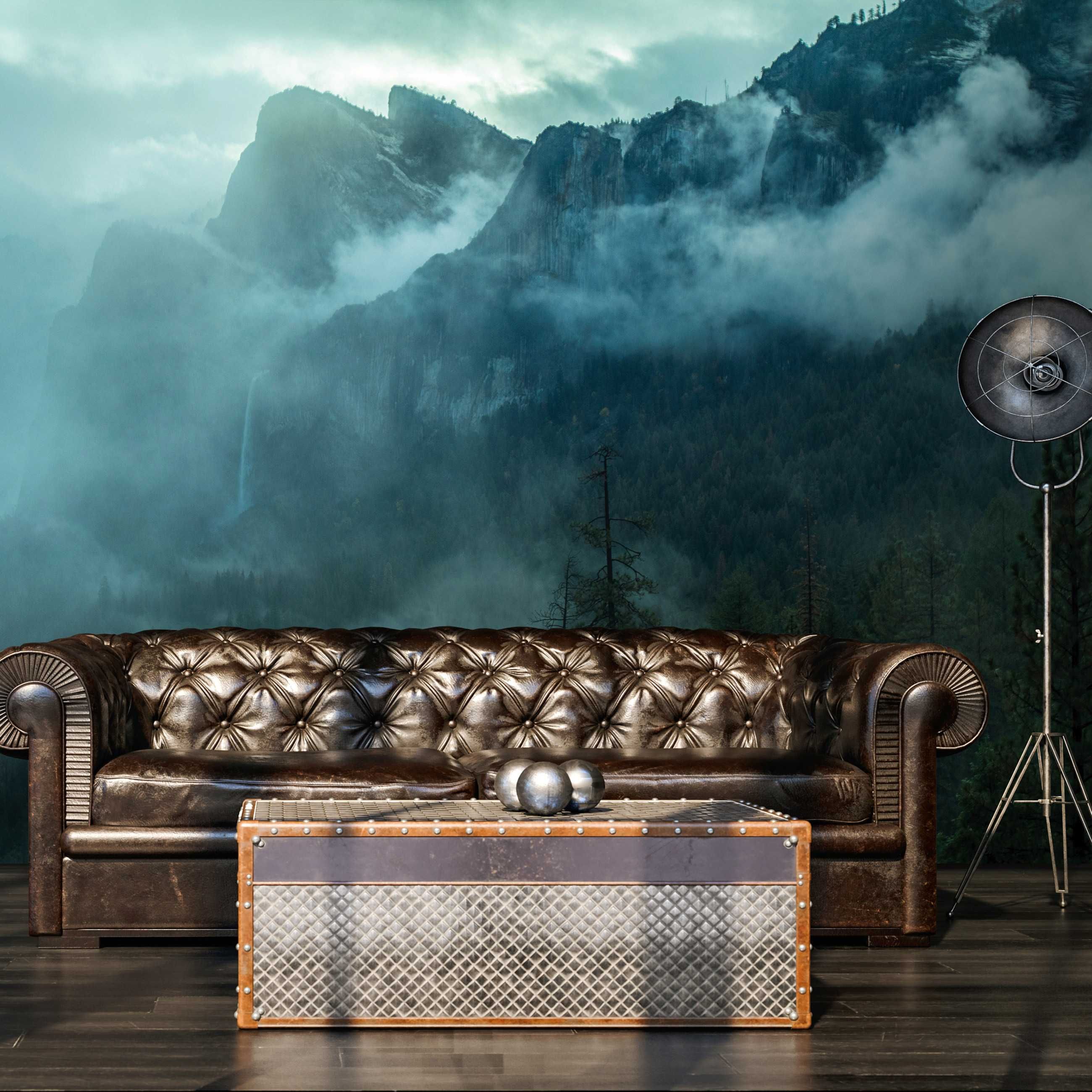 Fototapeta Mgła Mrok Natura Góry 3D Na Twój Rozmiar + KLEJ
