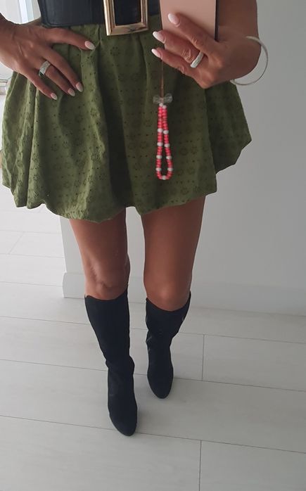 Kozaki zamszowe szpilka wygodne