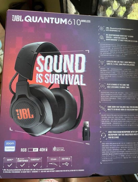Auscultadores JBL Quantum 610