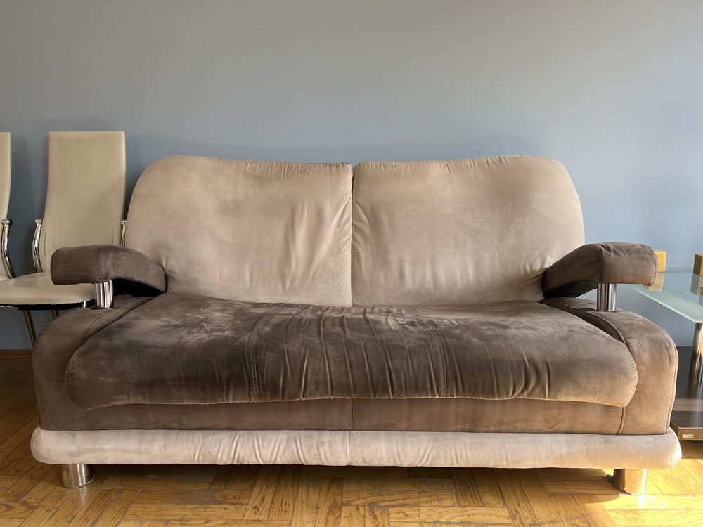 Komplet sofa + dwa fotele