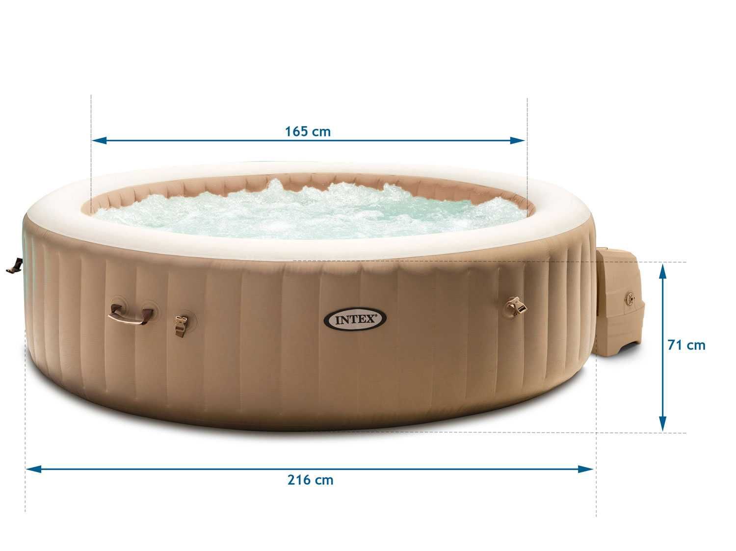 Wanna Jacuzzi Basen Spa PureSpa INTEX 28428 6 osób 216x71cm NOWE