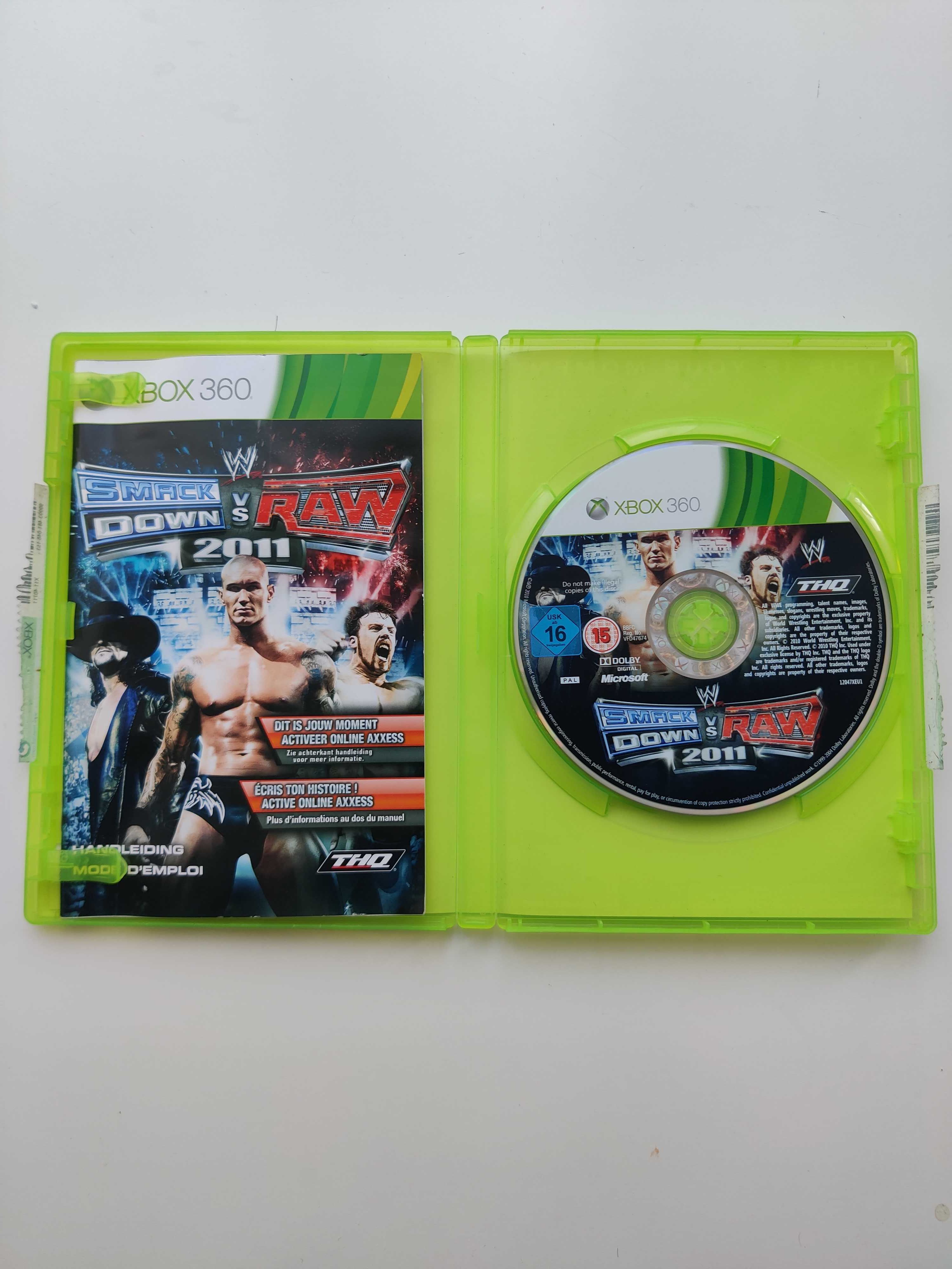 Gra Xbox360 / Xbox 360 - Smack down vs Raw 2011 ( Ang )