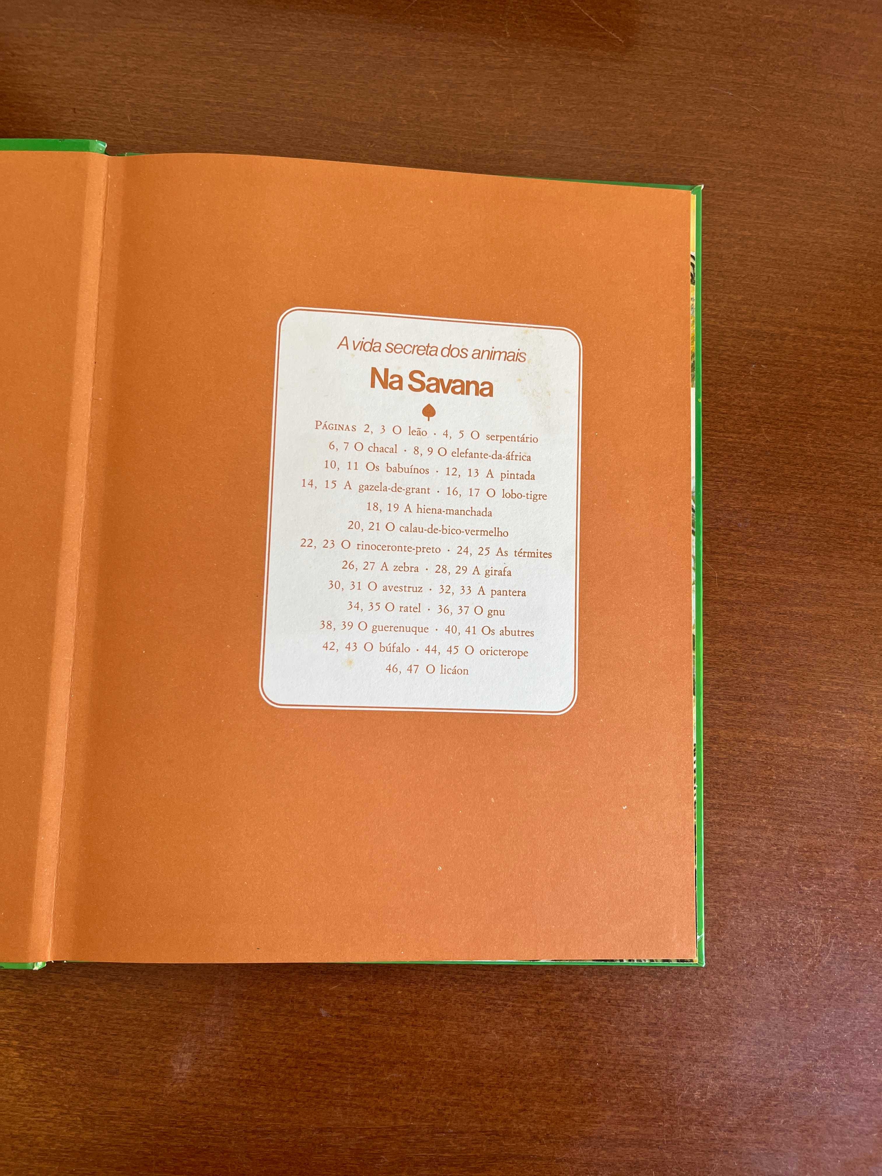 A Vida Secreta dos Animais: Na Savana e Nos Bosques e Floresta