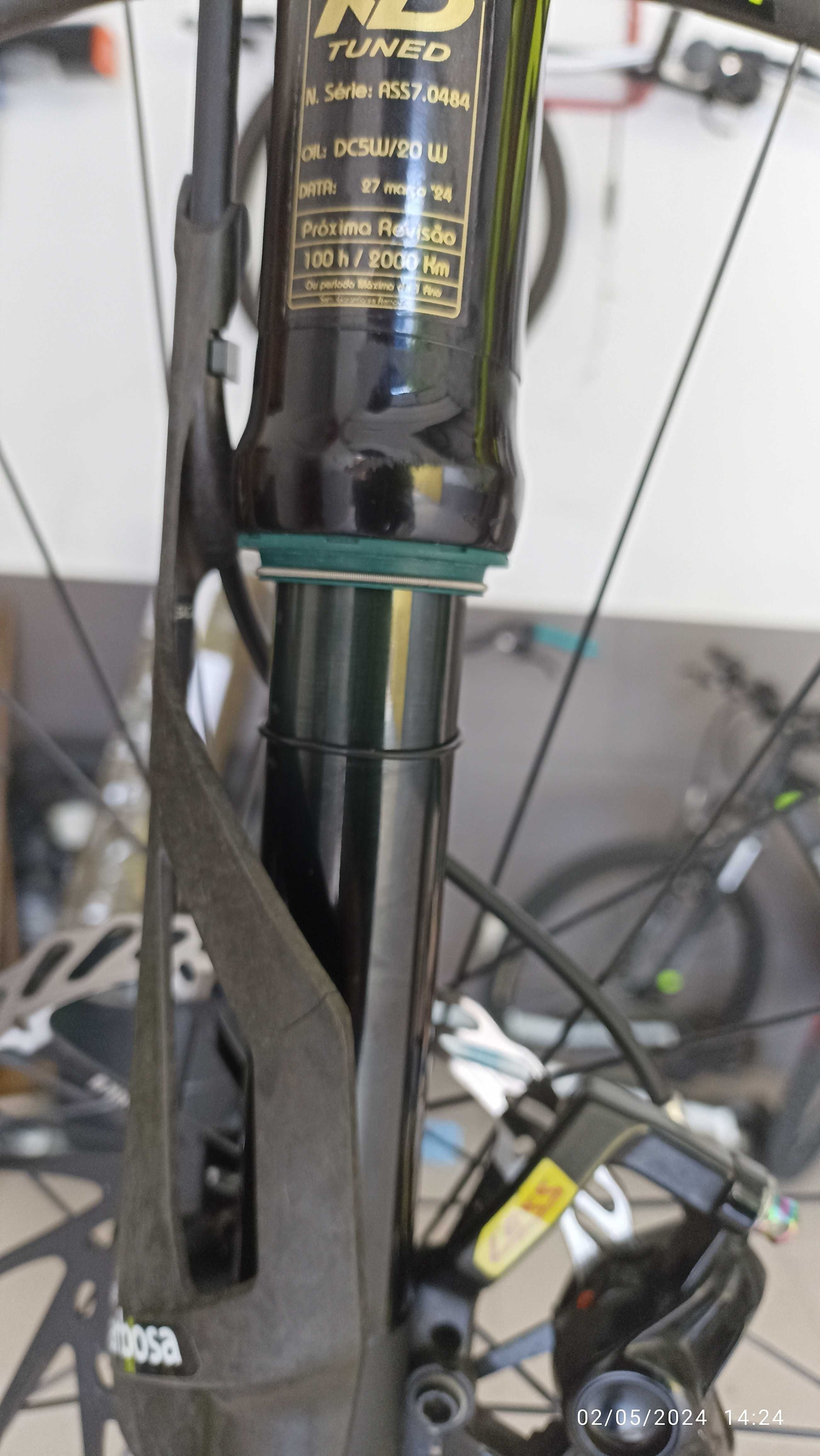 Bicicleta BTT cannondale scalpel World Cup Topo de Gama M