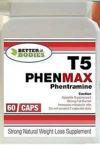 Для похудения и снижения аппетита - T5 PhenMax Phentramin. БАД