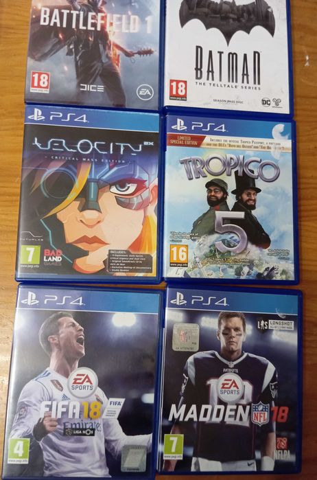 Jogos PS4 PlayStation 4