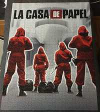 1000 puzzli puzzle 1 000 La Casa De Papel Dom z papieru Netflix