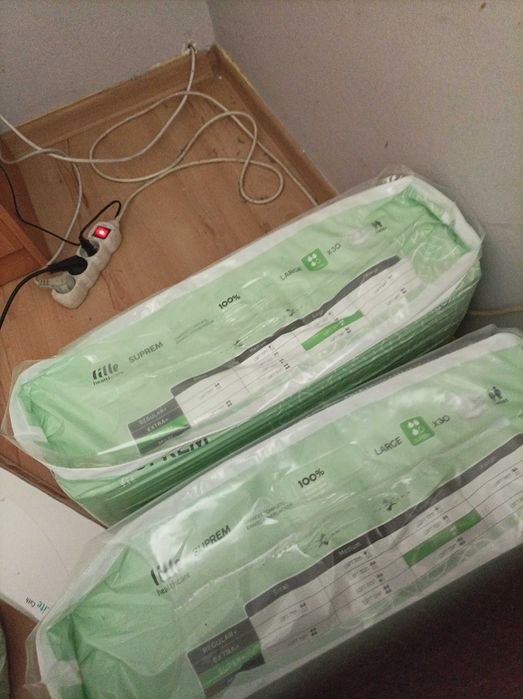 Pieluchomajtki Lile healtcare suprem rozmiar L ekstra chłonne