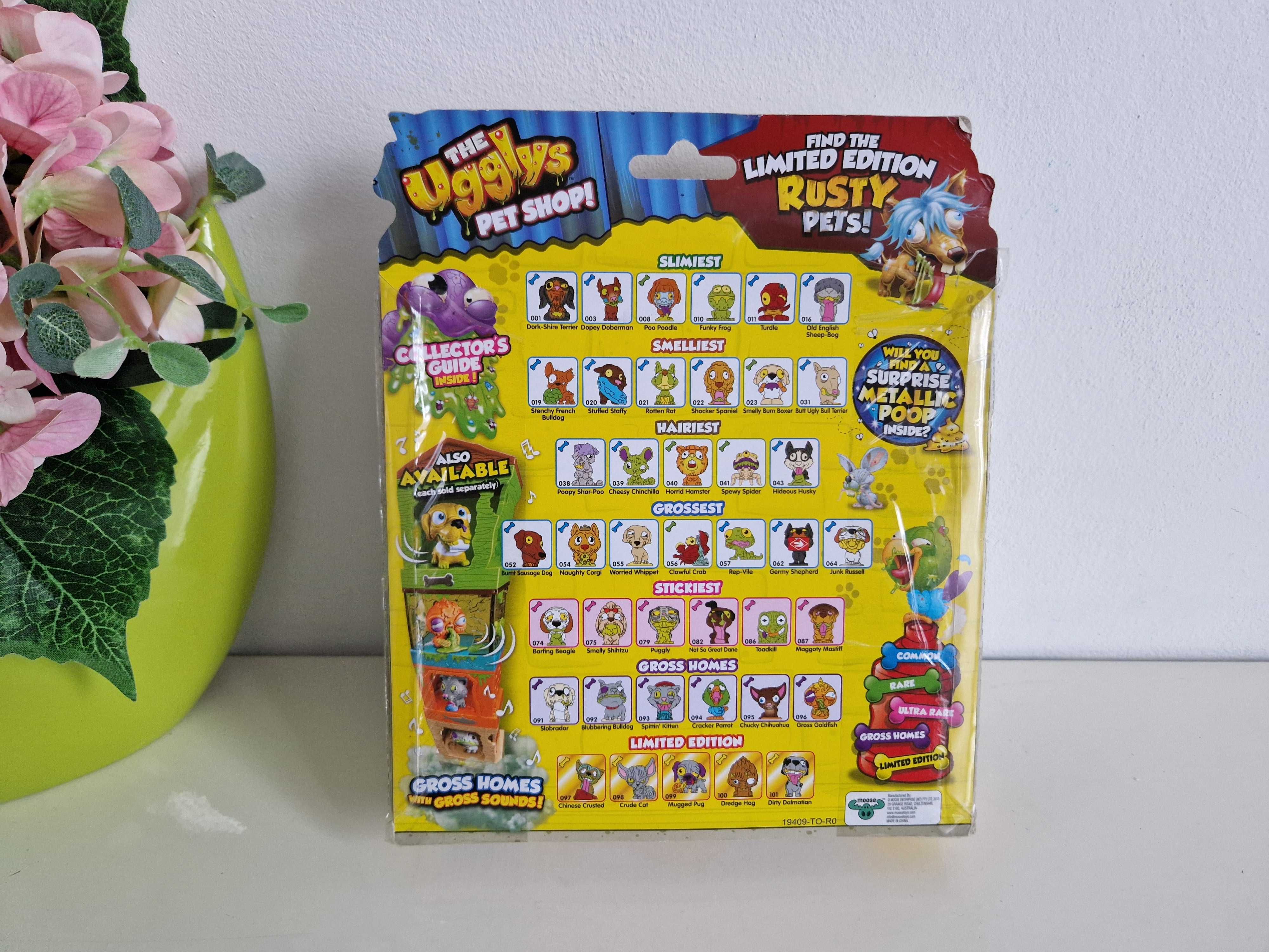The Uggly Pet Shop zestaw 8 figurek