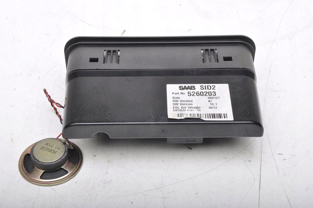 SAAB 9-3 I WYŚWIETLACZ GŁOŚNIK 5260203