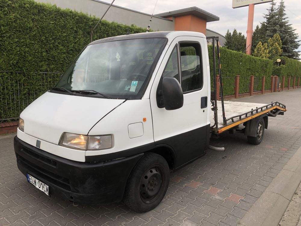 Laweta Fiat Ducato 2.5 Diesel Najazdy