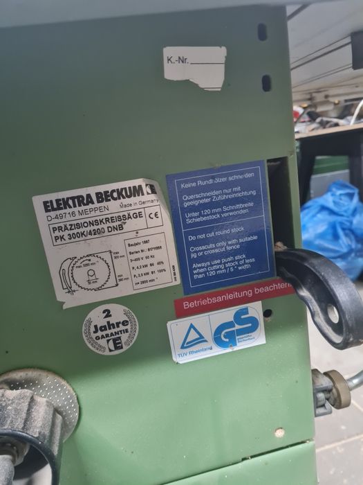 Pila Formatowa Electra Backum PK 300