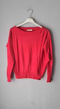 Czerwony sweterek reserved S