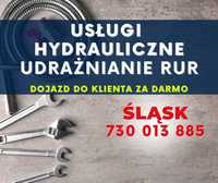 Pogotowie kanalizacyjne pomoc hydrauliczna 24/7 Śląsk TANIO