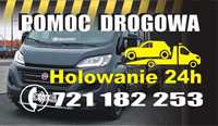 Pomoc drogowa 24h, Holowanie, Laweta, Autolaweta