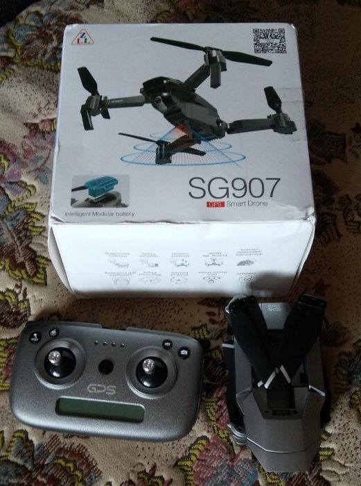 Квадрокоптер SG907 складной дрон с GPS 1080P Дрон K20