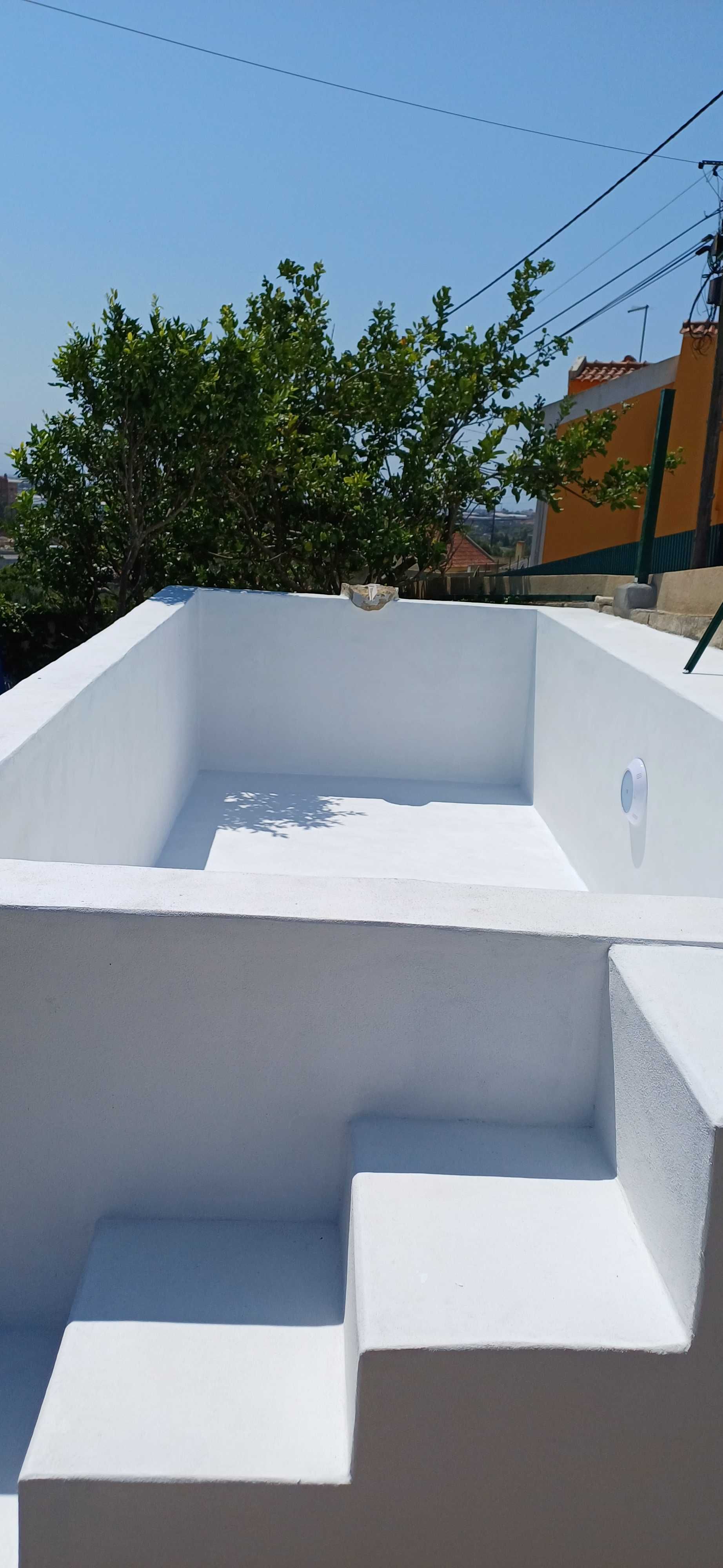 Executa se piscinas tipo tanque