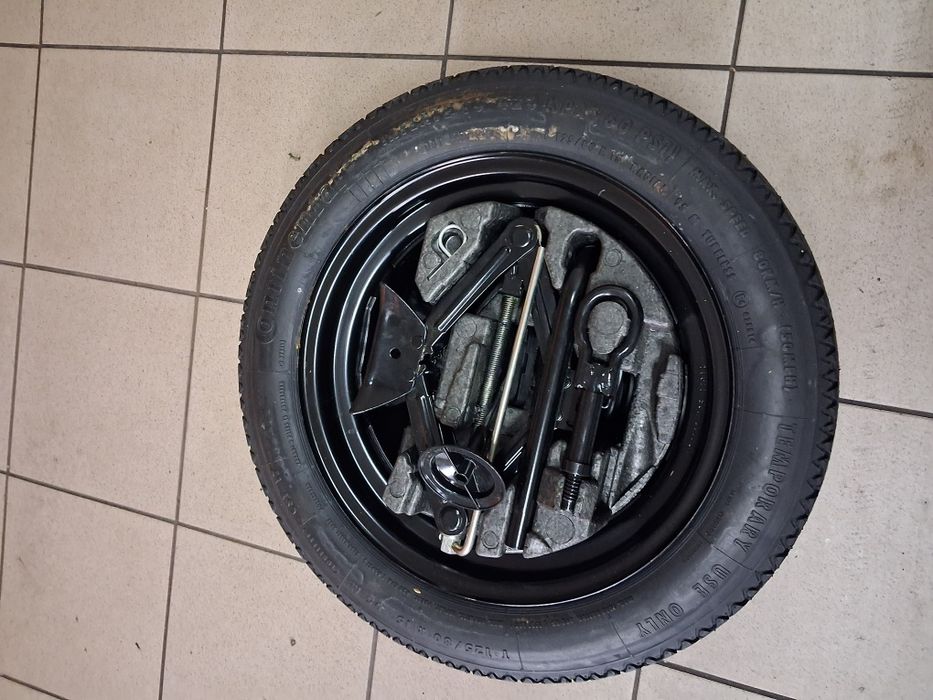 Ford Fiesta mk7 B max Kolo Dojazdowe lewarek klucz hak Zestaw Nowy