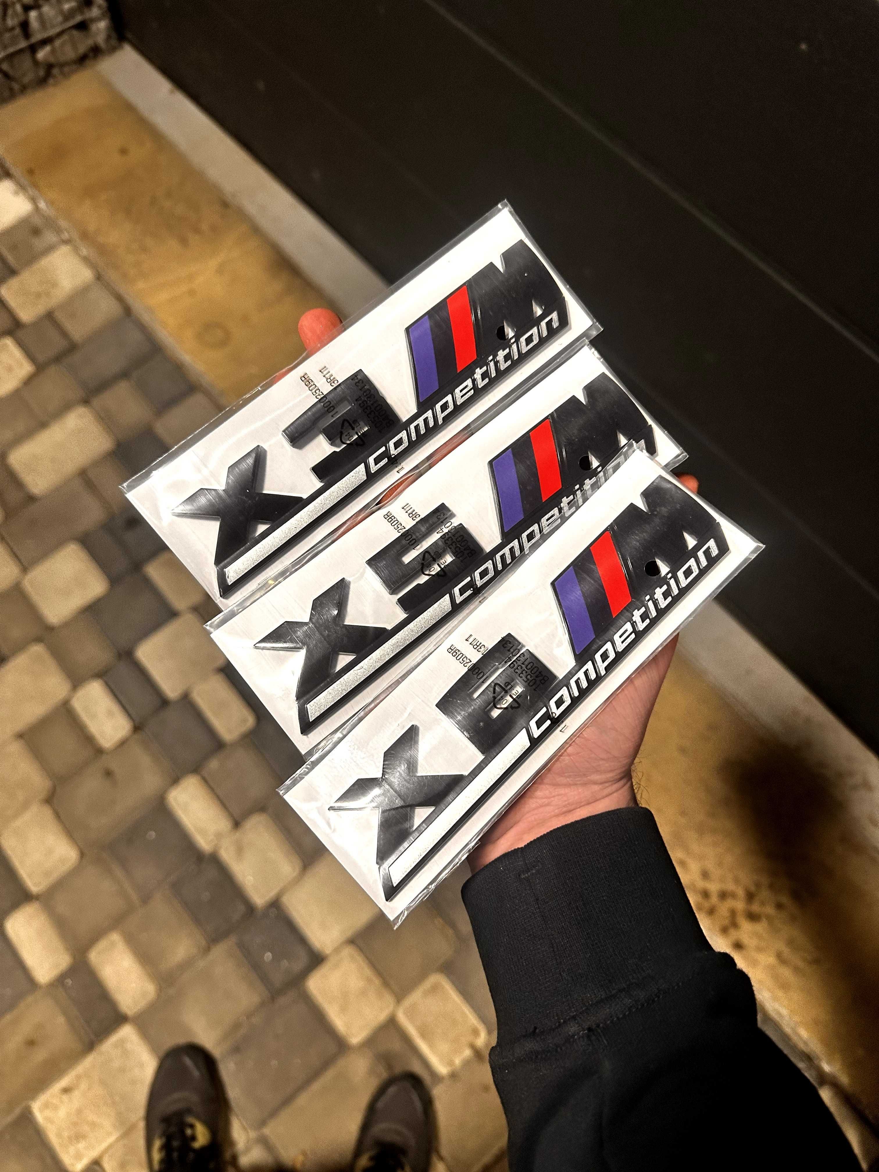 Логотип BMW M5/М3/М4(Наліпка Bmw M,наклейка бмв,e90,f15,f30,f36)