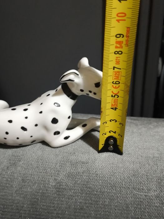 Figurka porcelanowa piesek ,pies dalmatyńczyk Cero. Vintage