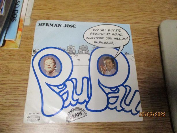 Discos vinil antigos singles Herman José