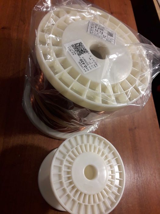 Провод медный полимерным покрытием степень очистки 99,999%-Тайвань