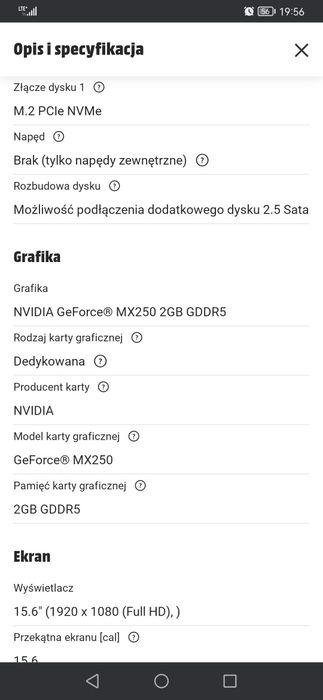 Acer Aspire 5, i7, 16GB, 1TB, GeForce MX250